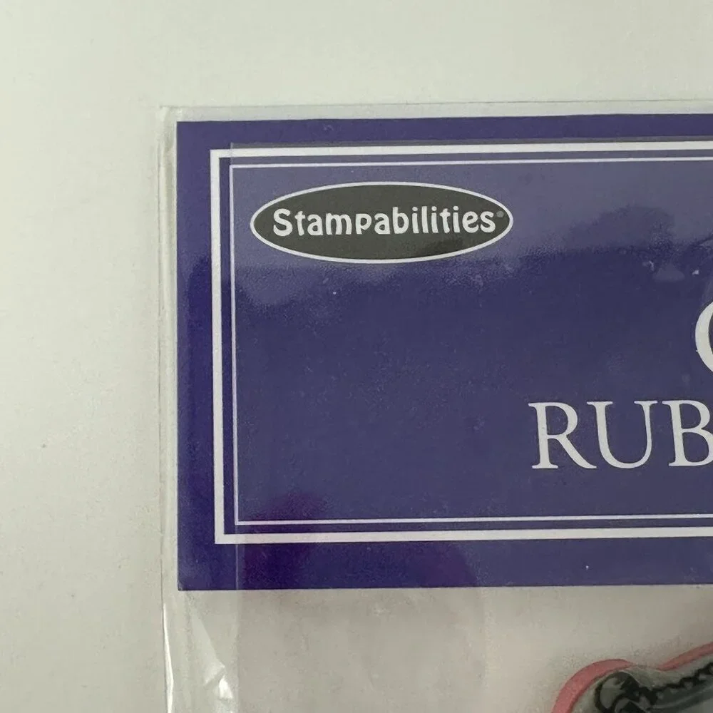 Stampabilities Ornate Icons Cling Rubber Stamp Set Crown Fleur Chandelier Wing H